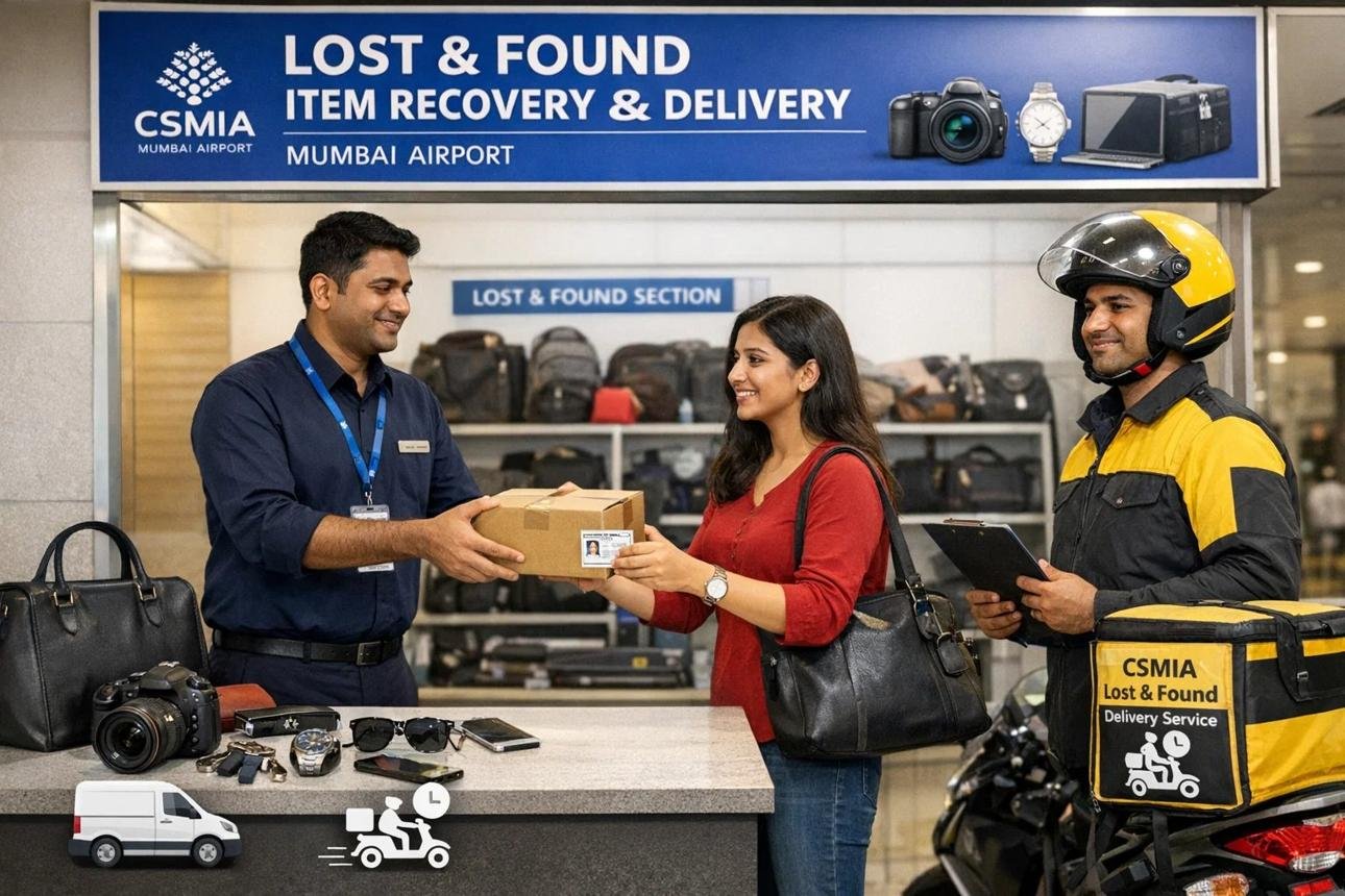 Lost handbag at airport food court recovery assistance