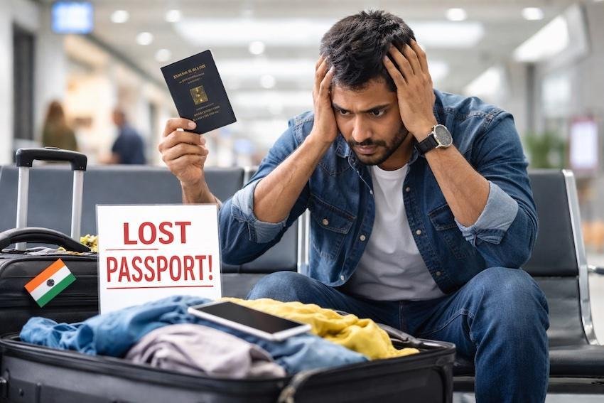 Lost documents at airport recovery service for passport ID cards certificates and travel papers